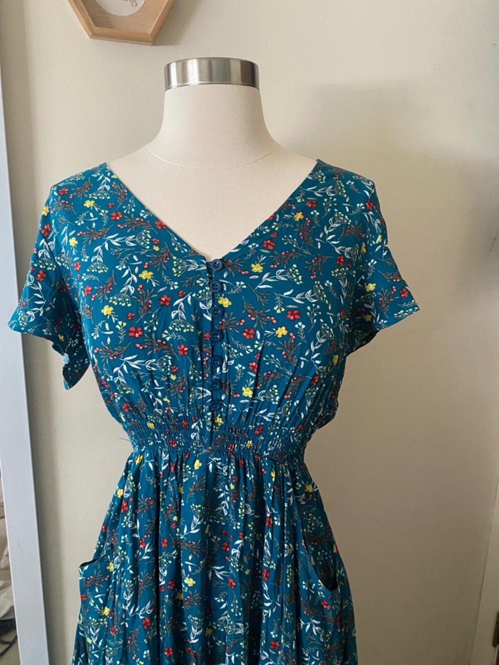 APRICOT Floral Maxi Dress - NWT